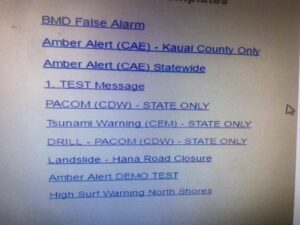 Hawaii Emergency System Image