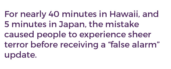 Hawaii Japan Time to correct mistake