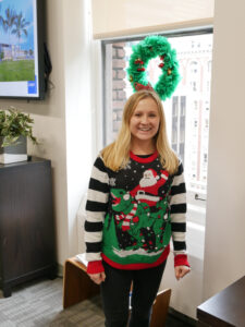 SM&W Ugly Sweater Contest - Brittney Brown